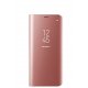 Samsung Clear View Cover Avec Fonction Stand Rose Pour Galaxy S8 