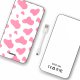 Batterie verre trempé 8000mAh Cow print pink Motif Ecriture Tendance Evetane