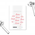 Ecouteurs Sans Fil Bluetooth Argent argent Love Time Ecriture Tendance et Design Evetane.