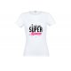 T-shirt Super Maman pour Taille S