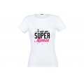 T-shirt Taille S Super Maman
