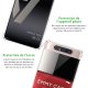 Coque Samsung Galaxy A80 anti-choc souple angles renforcés transparente Vernis Rouge Evetane