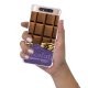 Coque Samsung Galaxy A80 anti-choc souple angles renforcés transparente Chocolat Evetane