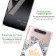 Coque Samsung Galaxy A80 anti-choc souple angles renforcés transparente Une Maman en or Evetane