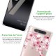 Coque Samsung Galaxy A80 anti-choc souple angles renforcés transparente Cerisier Evetane