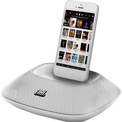 JBL Dock enceinte JBL On Beat Micro blanc pour iPhone 5 / 5S