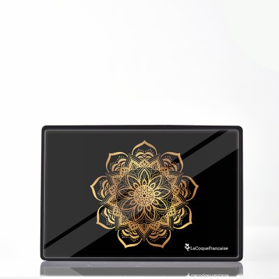 Enceinte bluetooth noire Mandala Or La Coque Francaise