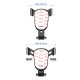Support téléphone voiture Love Time Motif Ecriture Tendance Evetane
