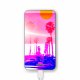 Batterie verre trempé 8000mAh Sunset Motif Ecriture Tendance Evetane