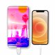 Batterie verre trempé 8000mAh Sunset Motif Ecriture Tendance Evetane