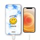 Batterie verre trempé 8000mAh Positive mood Motif Ecriture Tendance Evetane