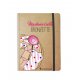 Carnet Mademoiselle Bronzette