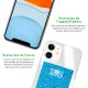 Coque iPhone 11 Pro silicone fond holographique Summer time Design Evetane