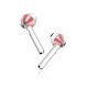 Ecouteurs Sans Fil Bluetooth Rose Gold Coeur Psychédélique Rose Ecriture Tendance et Design Evetane