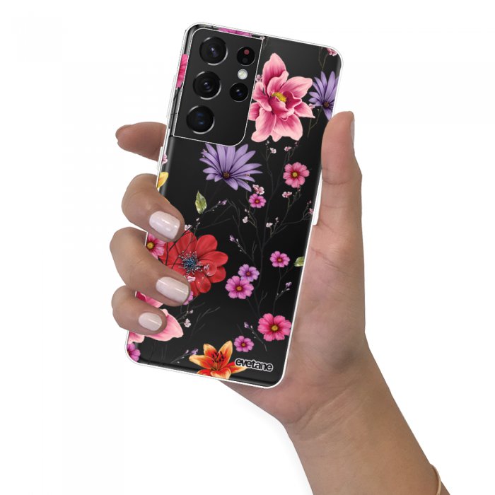 Evetane Coque Samsung Galaxy S20 FE 360 intégrale transparente Motif Fleurs  Multicolores Tendance - Evetane
