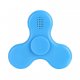 Fidget Spinner bleu avec Haut Parleur sans fil bluetooth et LED 