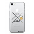 Coque iPhone 7/8/ iPhone SE 2020 rigide transparente Bricole et picole Dessin La Coque Francaise