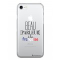 Coque iPhone 7/8/ iPhone SE 2020 rigide transparente Beau parleur Dessin La Coque Francaise