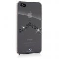 Coque Arrow noire avec cristaux Swarovski iPhone 5 / 5S