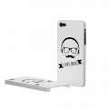 Coque blanche I love Music pour iPhone 5 / 5S