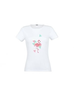 T-shirt Flamant Rose Graphique Taille M