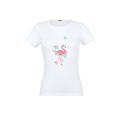 T-shirt Taille M Flamant Rose Graphique