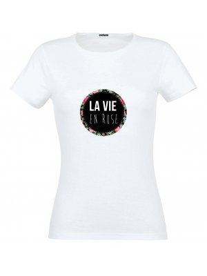 T-shirt La Vie en Rose Taille S