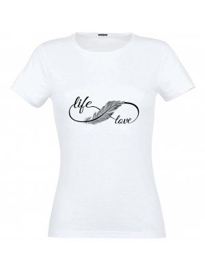 T-shirt Love Life Taille M