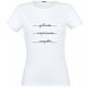 T-shirt Life, Smile, Love Taille L