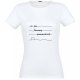 T-shirt Un peu, Beaucoup, Passionnement Taille S