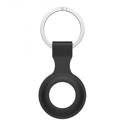 Coque de protection porte clé noir compatible avec Air Tag