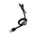 Muvit Life Double Cable Micro Usb Charge 2a 0,35m Noir 
