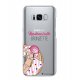 Coque rigide transparent Mademoiselle Bronzette pour Samsung Galaxy S8