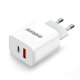 Chargeur Ultra rapide Double Port ( USB et USB-C) 20 W 