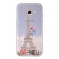 Coque Samsung A3 2017 rigide transparente Love Paris Dessin La Coque Francaise