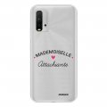 Coque Xiaomi Redmi 9T 360 intégrale transparente Mademoiselle Attachiante Tendance Evetane.