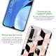 Coque Xiaomi Redmi 9T 360 intégrale transparente Cubes Marbres Tendance Evetane.