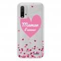 Coque Xiaomi Redmi 9T 360 intégrale transparente Maman d'amour coeurs Tendance Evetane.