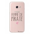 Coque Samsung A3 2017 rigide transparente Femme de Pirate Dessin La Coque Francaise