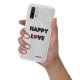 Coque Xiaomi Redmi 9T 360 intégrale transparente Happy Love Tendance Evetane.