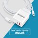 Chargeur iPhone 12/12 Pro ultra rapide 20 W fourni avec Cable USB-C 