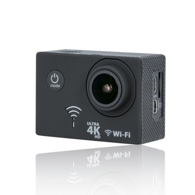 Caméra de sport 4K Wi-Fi + Angle de visionnement à 170 °
