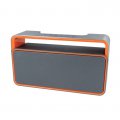 Haut-parleur Bluetooth 2 x 5 W - Gris & orange