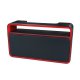 Haut-parleur Bluetooth 2 x 5 W - Noir & rouge