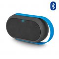 Enceinte Bluetooth avec radio FM, lecteur de carte microSD & port USB - Bleu