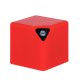 Enceinte Bluetooth 3 W multifoctions avec radio FM intégrée - Rouge