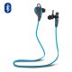 Casque Bluetooth universel avec microphone intégré - Bleu