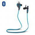 Casque Bluetooth universel avec microphone intégré - Bleu