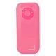 Batterie de secours URBAN FACTORY 4400 mAh avec lampe LED - Rose Coraille
