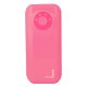 Batterie de secours URBAN FACTORY 4400 mAh avec lampe LED - Rose Coraille